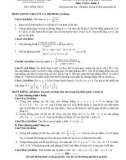 Tổng hợp đề thi đại học và đáp án môn toán các khối (từ năm 2007 - 2012)
