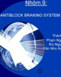 Bài thuyết trình: Antiblock braking system (ABS)