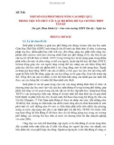 Sáng kiến kinh nghiệm THPT: Một số giải pháp nhằm nâng cao hiệu quả hoạt động CLB Bóng rổ trường THPT Tân Kỳ