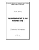 Luận văn Thạc sĩ Văn hóa học: Các ngôi chùa dòng Thiền Tào Động trên địa bàn Hà Nội