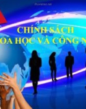 Bài giảng Lịch sử 11 - Bài 13: Chính sách khoa học và công nghệ