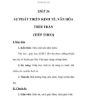 GIÁO ÁN LỊCH SỬ 7_TIẾT 26