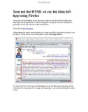 Xem mã thẻ HTML và các thẻ khác kết hợp trong Firefox
