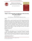 Singular value decomposition and applications in data processing and artificial intelligence