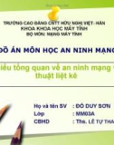 Tìm hiểu tổng quan về an ninh mạng và kỹ thuật liệt kê