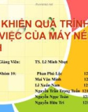 Báo cáo Điều khiển quá trình làm việc của máy nén lạnh