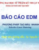 Báo cáo EDM: Phương pháp tạo mẫu nhanh SLS