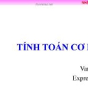 Bài giảng Nhập môn lập trình: Tính toán cơ bản - Võ Quang Hoàng Khang