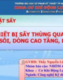 Bài thuyết trình Kỹ thuật sấy: Thiết bị sấy thùng quay, tầng sôi, dòng cao tầng, bức xạ