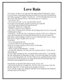 Love Rain