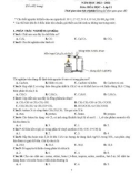 Đề thi giữa học kì 2 môn Hóa học lớp 11 năm 2022-2023 - Trường THPT Thuận Thành số 3