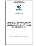 Luận văn Thạc sĩ Công nghệ thông tin: Nghiên cứu, ứng dụng học sâu trong phát hiện cột điện và các thiết bị trên đường dây truyền tải điện từ ảnh UAV