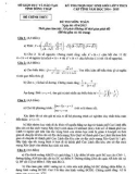 Đề thi chọn học sinh giỏi cấp tỉnh môn Toán lớp 9 năm 2014-2015 (Đề chính thức) -  Sở Giáo dục và Đào tạo tỉnh Đồng Tháp