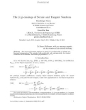 Báo cáo toán học: The (t,q)-Analogs of Secant and Tangent Numbers