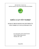 Khóa luận tốt nghiệp Hệ thống thông tin địa lý: Đánh giá thích nghi đất đai cho nhóm cây công nghiệp lâu năm tại tỉnh Kon Tum