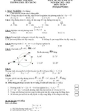 Đề thi giữa học kì 2 môn Toán lớp 9 năm 2022-2023 có đáp án - Trường THCS Yên Trung