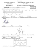 Đề thi thử THPTQG môn Toán lần 2 năm 2019 - THPT Mỹ Phước, Vĩnh Long