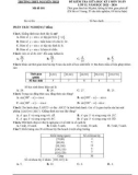 Đề thi giữa học kì 1 môn Toán lớp 11 năm 2023-2024 có đáp án - Trường THPT Nguyễn Trãi