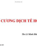 ĐẠI CƯƠNG DỊCH TỄ HỌC