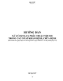 Hướng dẫn xử lý dụng cụ phẫu thuật nội soi trong các cơ sở khám bệnh, chữa bệnh (Ban hành theo Quyết định số:3916/QĐ-BYT ngày 28/8/2017 của Bộ trưởng Bộ Y tế)