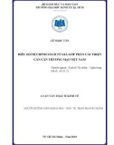 Luận văn Thạc sĩ Kinh tế: Điều hành chính sách tỷ giá góp phần cải thiện cán cân thương mại Việt Nam