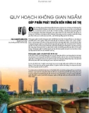 Quy hoạch không gian ngầm góp phần phát triển bền vững đô thị