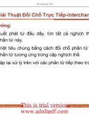 BÀI GIẢNG CÔNG NGHỆ THÔNG TIN:Interchange Sort