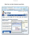 thêm note vào zoho not trong firefox
