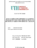 Luận văn tốt nghiệp Kinh tế xây dựng: Quản lý khối lượng hợp đồng và lập hồ sơ thanh quyết toán công trình xây dựng căn hộ chung cư Green Town Bình Tân – Block B1