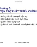 Bài giảng Tài chính quốc tế - Chương 6