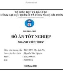 Đồ án tốt nghiệp Kiến trúc: Trung tâm văn hóa thanh niên