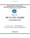 Thuyết minh đồ án tốt nghiệp: Bảo tàng văn hóa dân tộc Tây Bắc