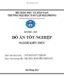 Thuyết minh đồ án tốt nghiệp: Bệnh viện Nội tiết Hải Phòng