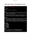 Nâng cấp VMware Tools bằng PowerCLI