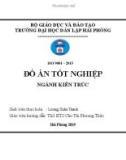 Thuyết minh đồ án tốt nghiệp: Trung tâm điều dưỡng Green Garden