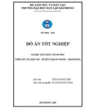 Đồ án tốt nghiệp Xây dựng cầu đường: Thiết kế cầu Kim Tân – Huyện Thạch Thành – Thanh Hóa