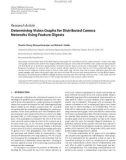 Báo cáo hóa học:   Research Article Determining Vision Graphs for Distributed Camera Networks Using Feature Digests