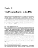 Chapter 20 - The Presence Service in the IMS