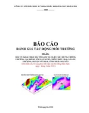 Báo cáo: Đầu tư khai thác đá vôi làm vật liệu xây dựng thông thường tại mỏ đá vôi vạn Xuân, Thôn Trúc Mai, xã Lâu Thượng, huyện Võ Nhai, tỉnh Thái Nguyên