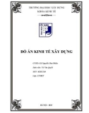 Đồ án Kinh tế xây dựng (99tr)