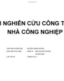 Bài thuyết trình: Nghiên cứu công trình nhà công nghiệp