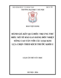 Luận án tiến sĩ Y học: Đánh giá kết quả điều trị ung thư biểu mô tế bào gan bằng đốt nhiệt sóng cao tần với các loại kim được lựa chọn theo kích thước khối u