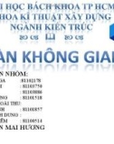 Bài thuyết trình Giàn không gian - ĐH Bách Khoa TP. HCM