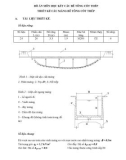Đồ án môn học kết cấu bê tông cốt thép: Thiết kế cầu máng bê tông cốt thép