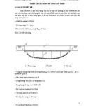 Thiết kế cầu máng bê tông cốt thép
