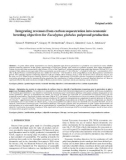 Báo cáo lâm nghiệp: Integrating revenues from carbon sequestration into economic breeding objectives for Eucalyptus globulus pulpwood production