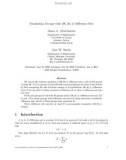 Báo cáo toán học: Nonabelian Groups with (96, 20, 4) Diﬀerence Sets Omar A. AbuGhneim