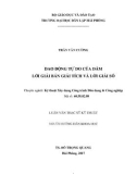 Luận văn Thạc sĩ Kĩ thuật: Dao động tự do của dầm lời giải bán giải tích và lời giải số