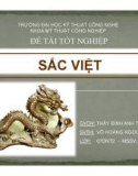 Đồ án: Sắc Việt