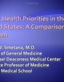 Public health priorities in the United States: A comparison to Vietnam - Gerald W. Smetana